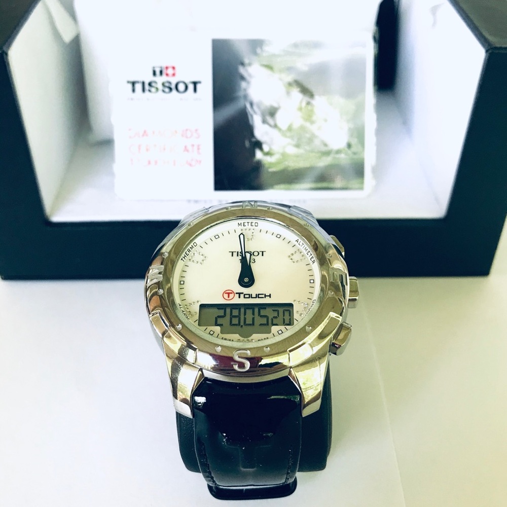 Tissot Women's T-Touch II Titanium Bracelet Watch